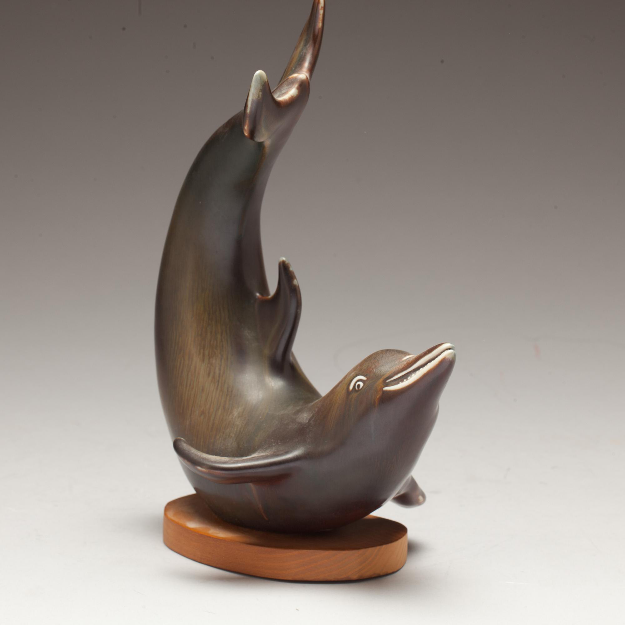FIGURIN, stengods, Gunnar Nylund, Rörstrand.