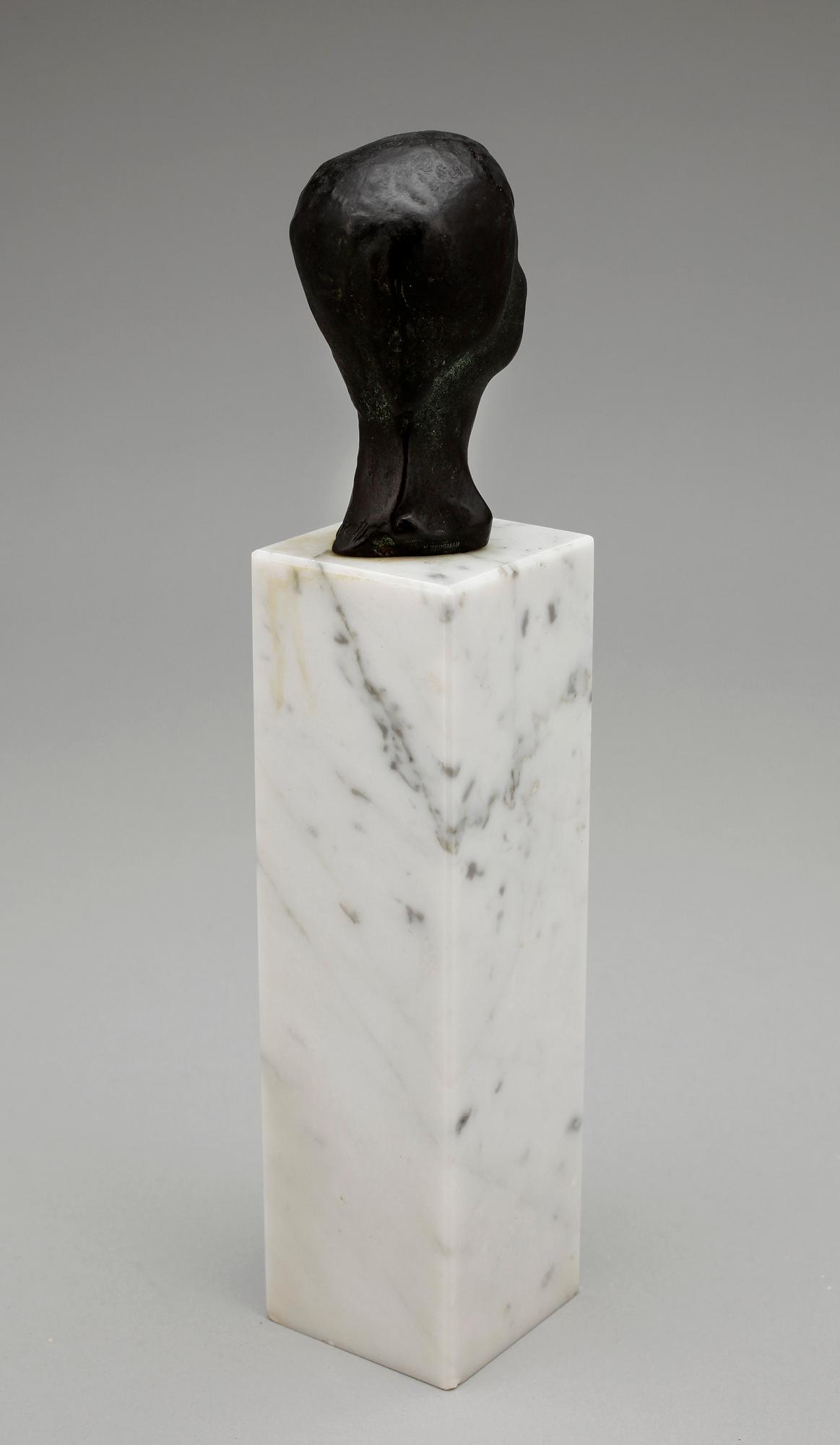 INGRID GEIJER-RÖNNINGBERG, skulptur, brons, sign, gjutarstämpel H. Bergman.