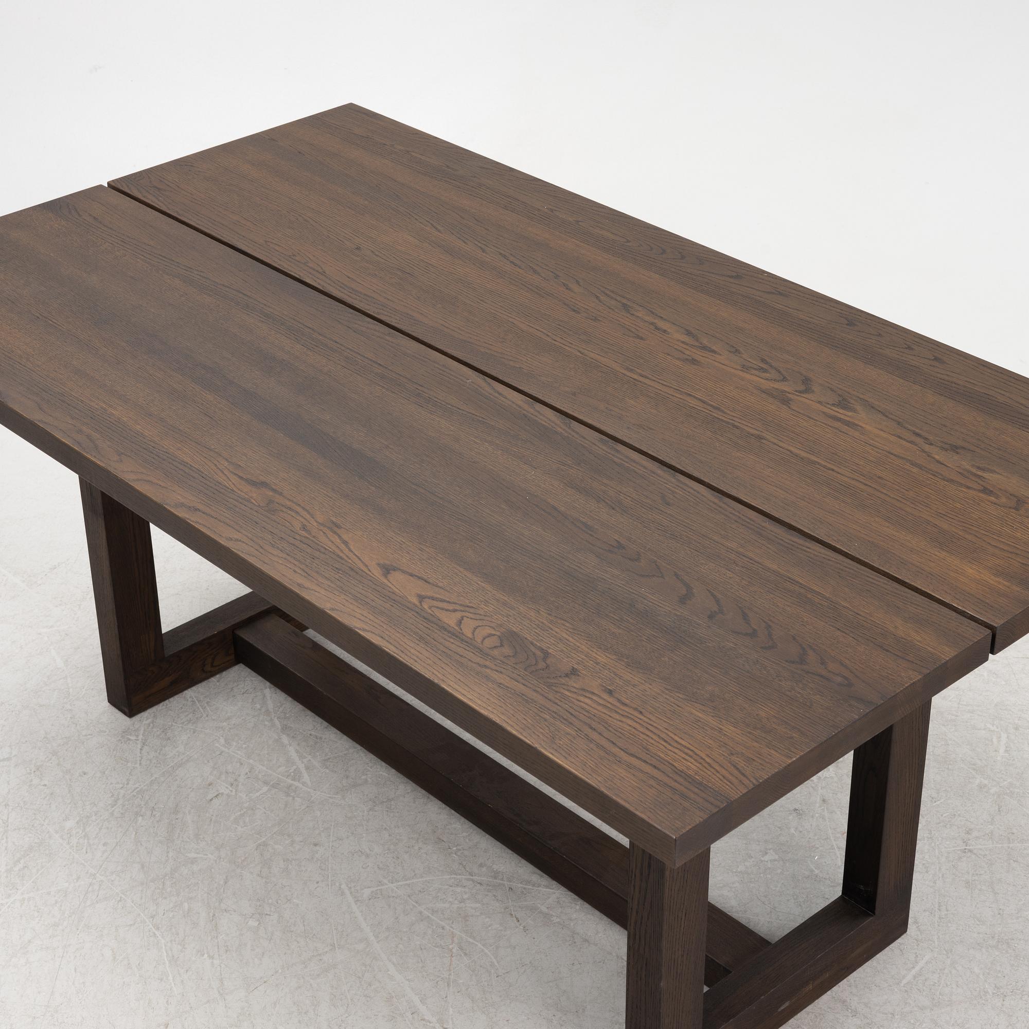 An 'Alexander dining table, Slettvoll, 21st century.
