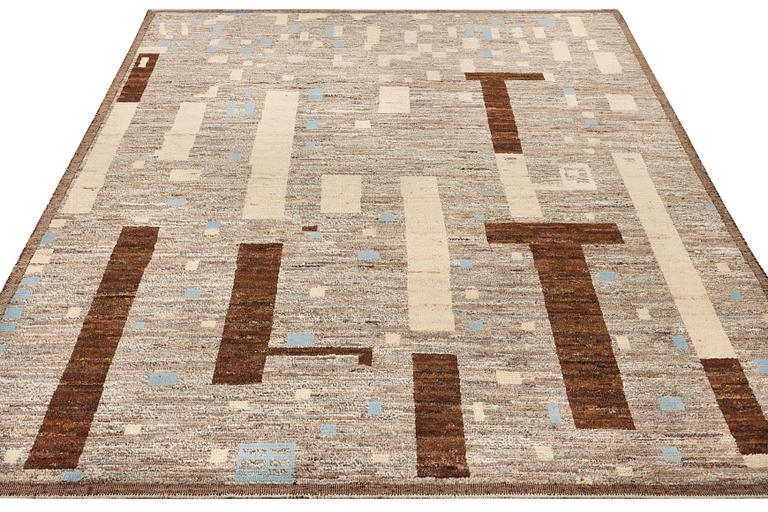A Morocco carpet, c. 374 x 278 cm.