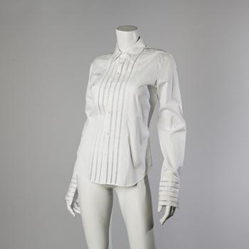 Blouses and a jacket with west by Ralph Lauren.