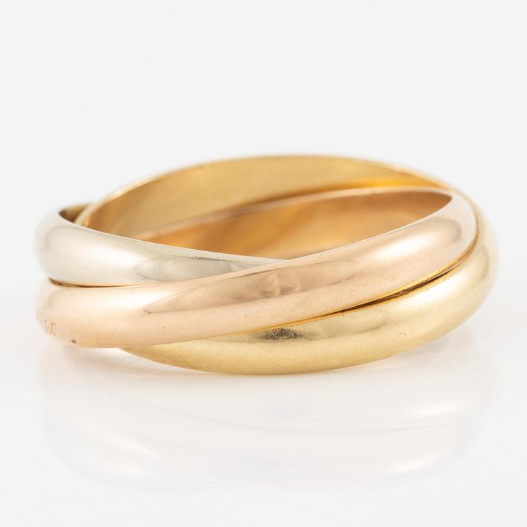 Cartier ring "Trinity" 18K guld.