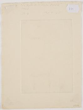 Yves Tanguy, "Composition B, from Le Mythe de la Roche percée".