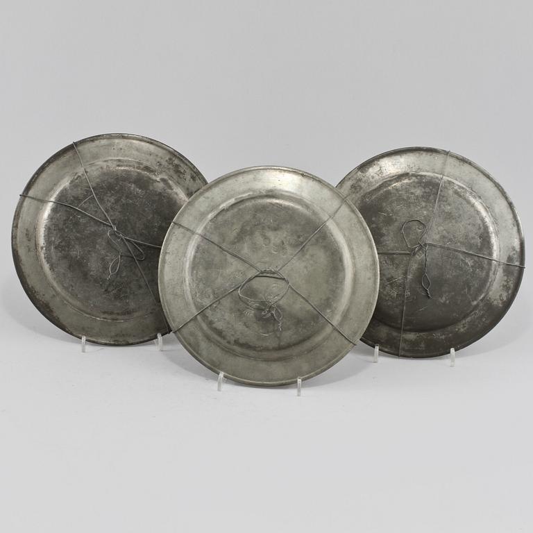 FAT, 3 st, tenn, Hans Wicksten, Västerås, 1798.