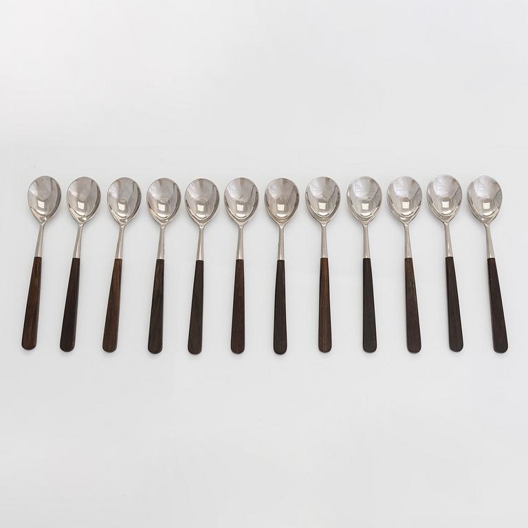 Bertel Gardberg, a 74-piece 'Lion de Luxe' cutlery set, Hackman, Finland, latter half of the 20th century.