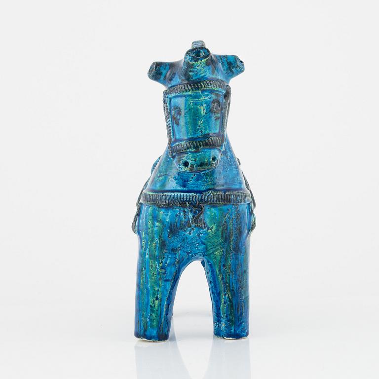 A stoneware figurine by Aldo Londi for Bitossi, Italy.