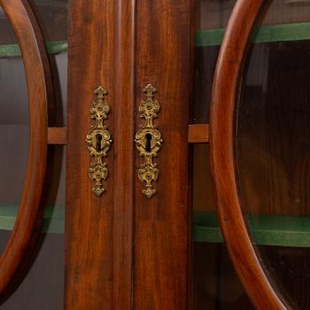 A 19th century mahogany bookcase.