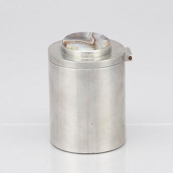 Estrid Ericson, a lidded pewter jar, Svenskt Tenn, Stockholm 1952.