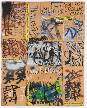 Linnéa Sjöberg, "Salong flyttkartong".