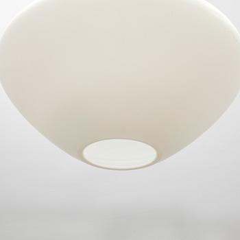 Lisa Johansson-Pape, ceiling lamp, "Stora löken" by Iittala for Stockmann-Orno, Finland, 1950s.