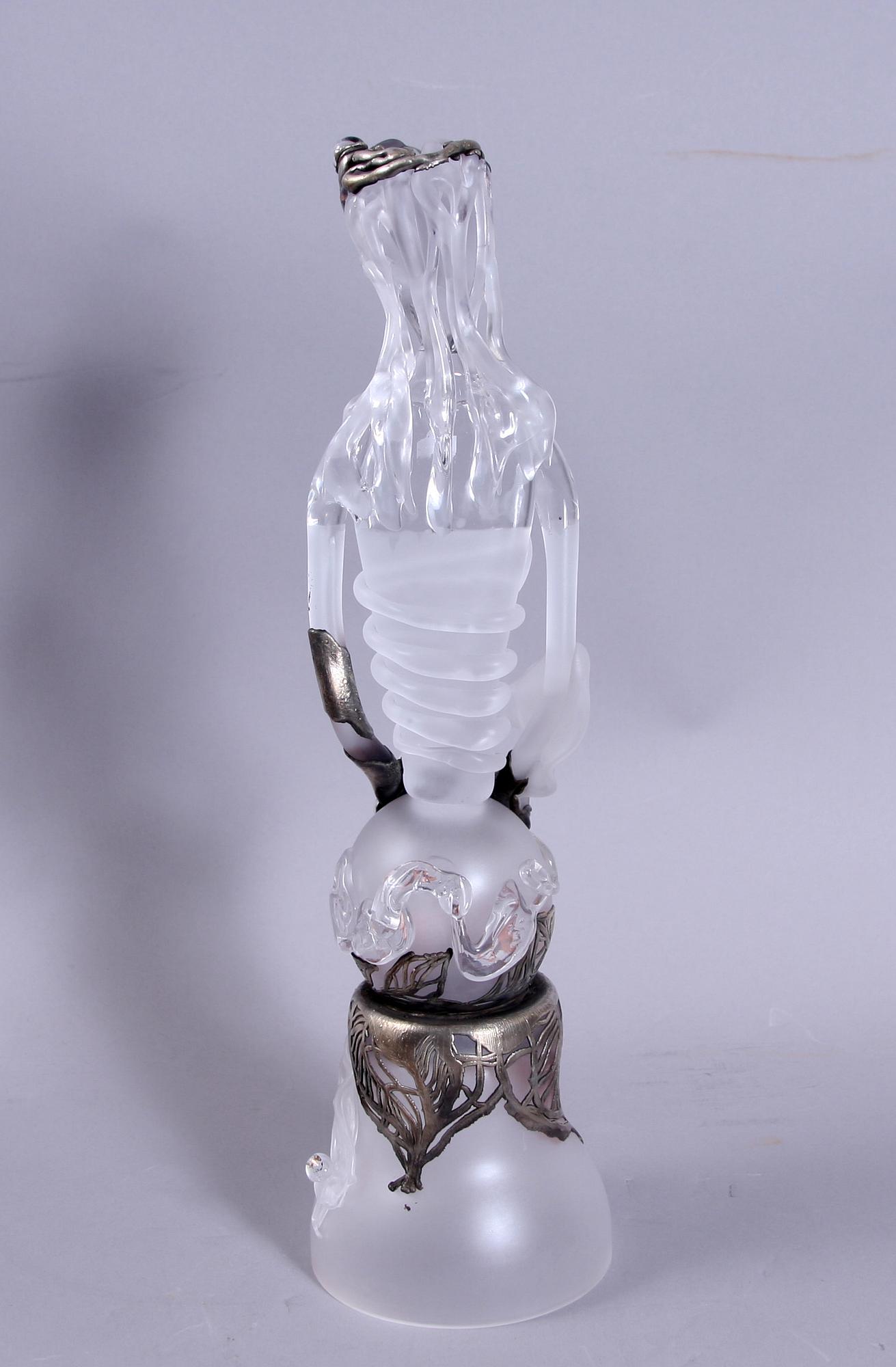SKULPTUR, glas, Tamaian, Ion Art, Transylvanien, sign.