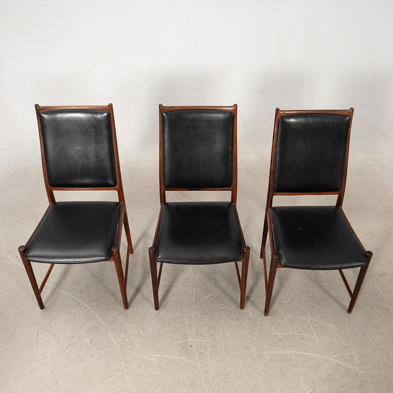 Torbjørn Afdal, stolar, 6 st, Nesjestranda, Bruksbo, Norge, 1960-tal.