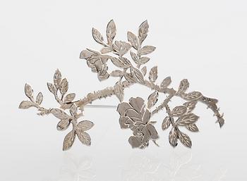 BROSCH, sterlingsilver, Wiwen Nilsson, Lund, 1971. Vikt ca 12 g.