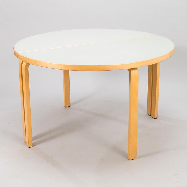 ALVAR AALTO, Two 1980's '95' tables for Artek.