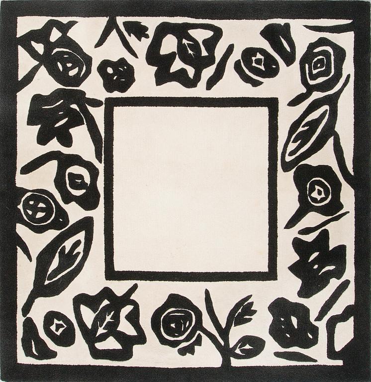 A rug by Olga Smetowa for Kinnasand, model "Flores", late 20th century, ca 200 x 195 cm.