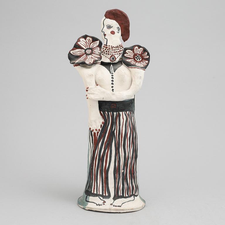 Ulrica Hydman-Vallien, skulptur, lergods, signerad.