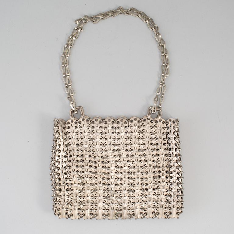 PACO RABANNE, väska, "The Metallic Handbag", 1960-tal.