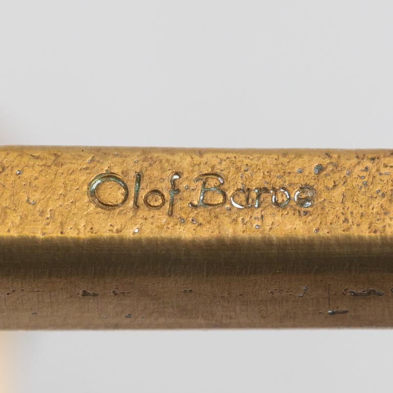Olof Barve, candlestick, second half of the 20th century.