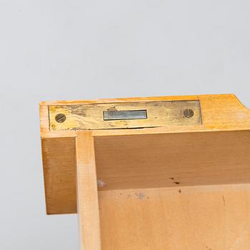 Aino Aalto, An early 1930s 'B96' drawer unit for O.Y. Huonekalu-ja Rakennustyötehdas A.B. Finland.
