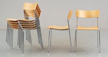 STOLAR, 7st, "Campus", Johannes Foersom o Peter Hiort för Lammhults, 2000-tal.