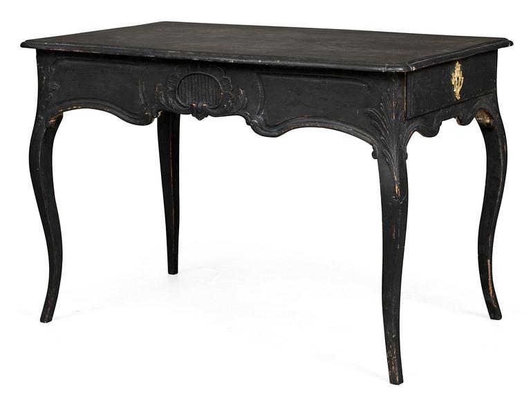 A Rococo writing table.