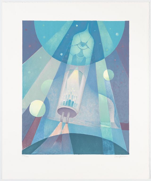 Sven Jonson, "Harry Martinsons Aniaira" i tolkning av Sven Jonson.