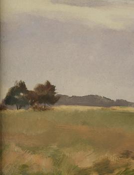 Lotte Laserstein, Heath landscape, Öland.