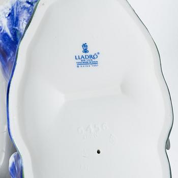 Lladró, 4 figurines, "The Chinese Zodiac": "A happy panda", "A cheerful panda", "The Rabbit", "Dance of the Dolphins".