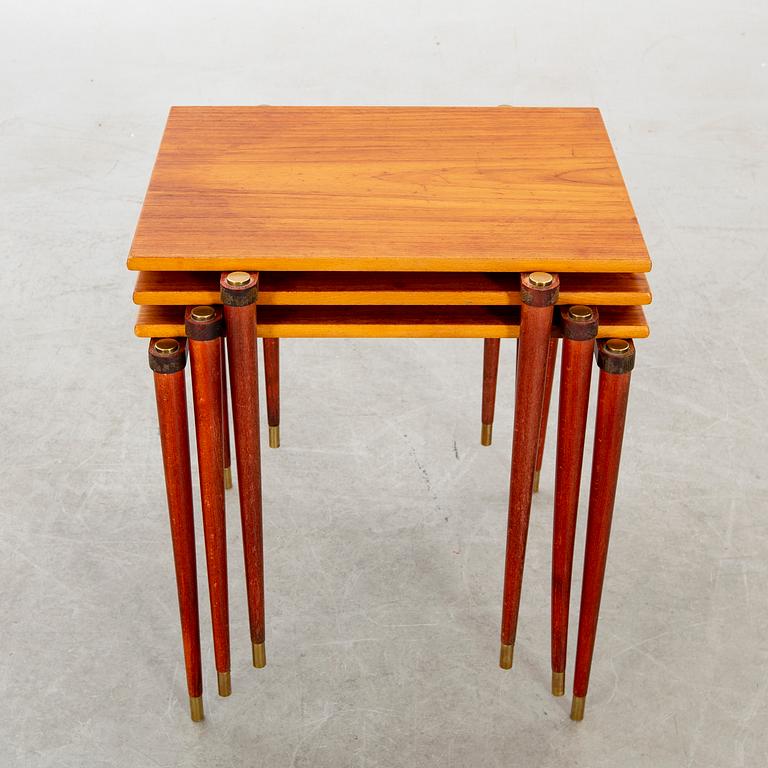 Satsbord, 3 delar, 1950-tal.