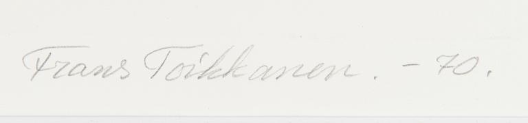 Frans Toikkanen, "Häiritty lepo".