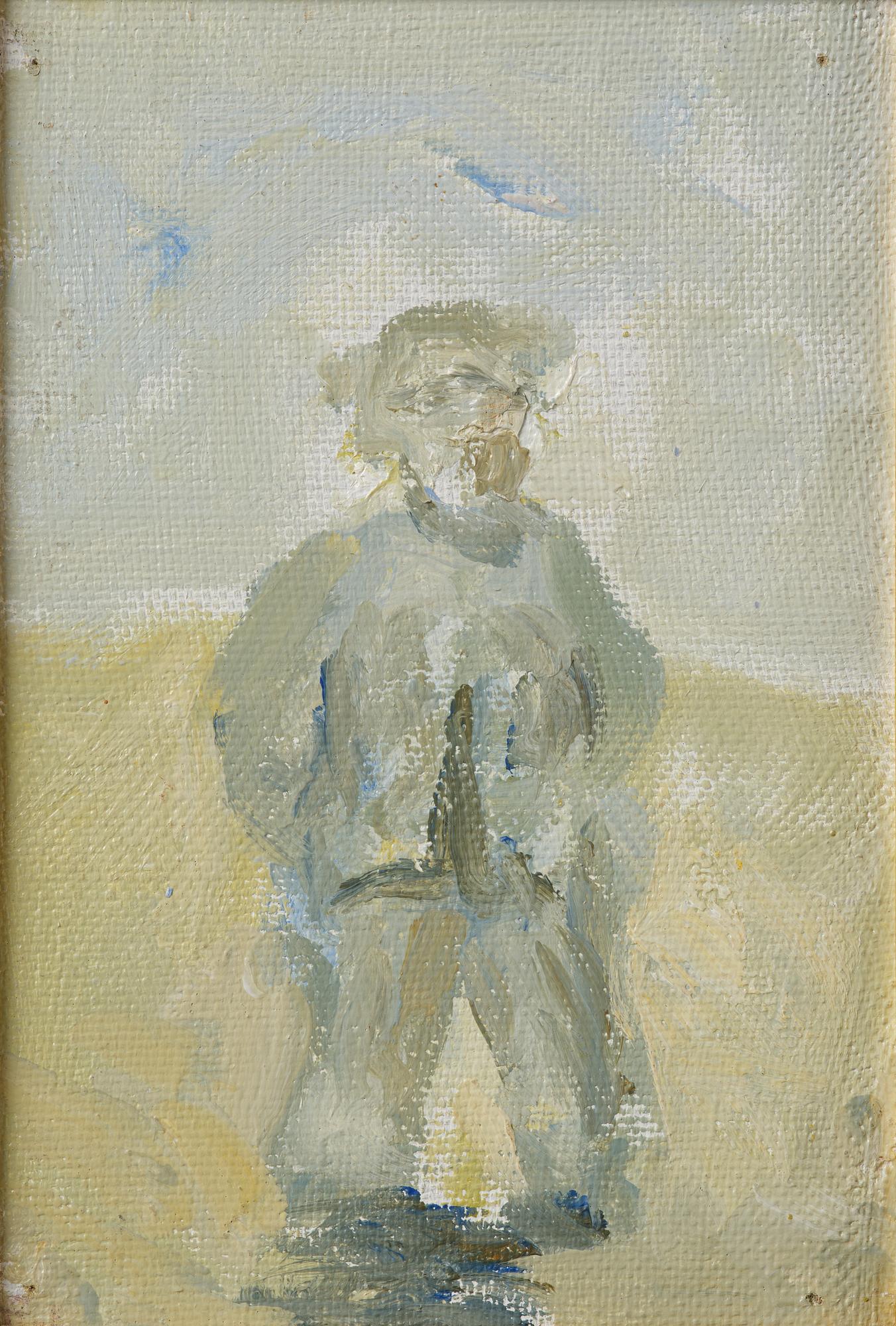 Evert Lundquist, Standing man.