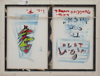 PETER NYBORG, olja på duk, a tergo signerad och daterad 2010.