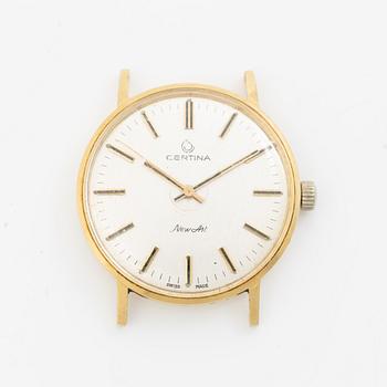 Certina, New Art, 18K guld, armbandsur, 33,5 mm.