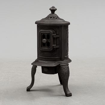 KAMIN, gjutjärn, Husqvarna No 1, 1900-talets början.