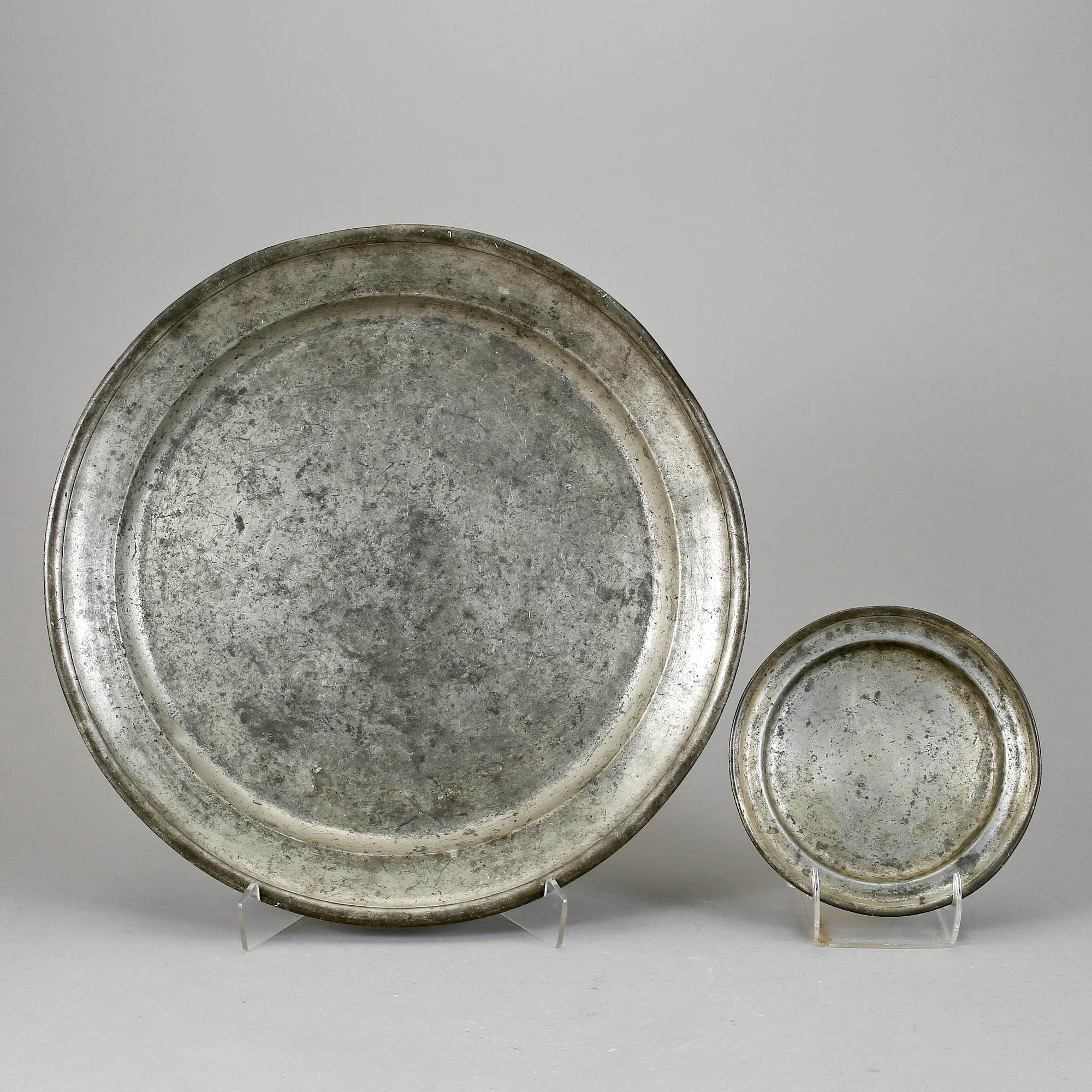 FAT, 2 st, tenn, 1700/1800-tal.