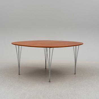 BRUNO MATHSSON / PIET HEIN, bord, "Supercirkel", 1900-talets andra hälft.