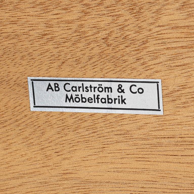 Bedside tables, a pair, teak, 1950s/60s.