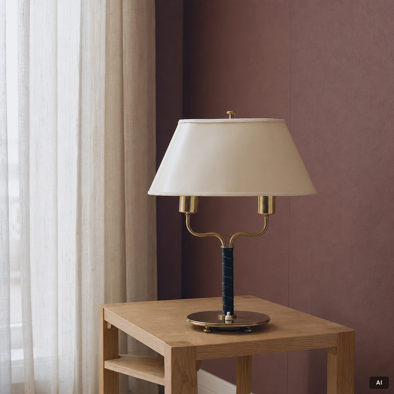 Josef Frank, Bordslampa, modell G2388, Firma Svenskt Tenn.