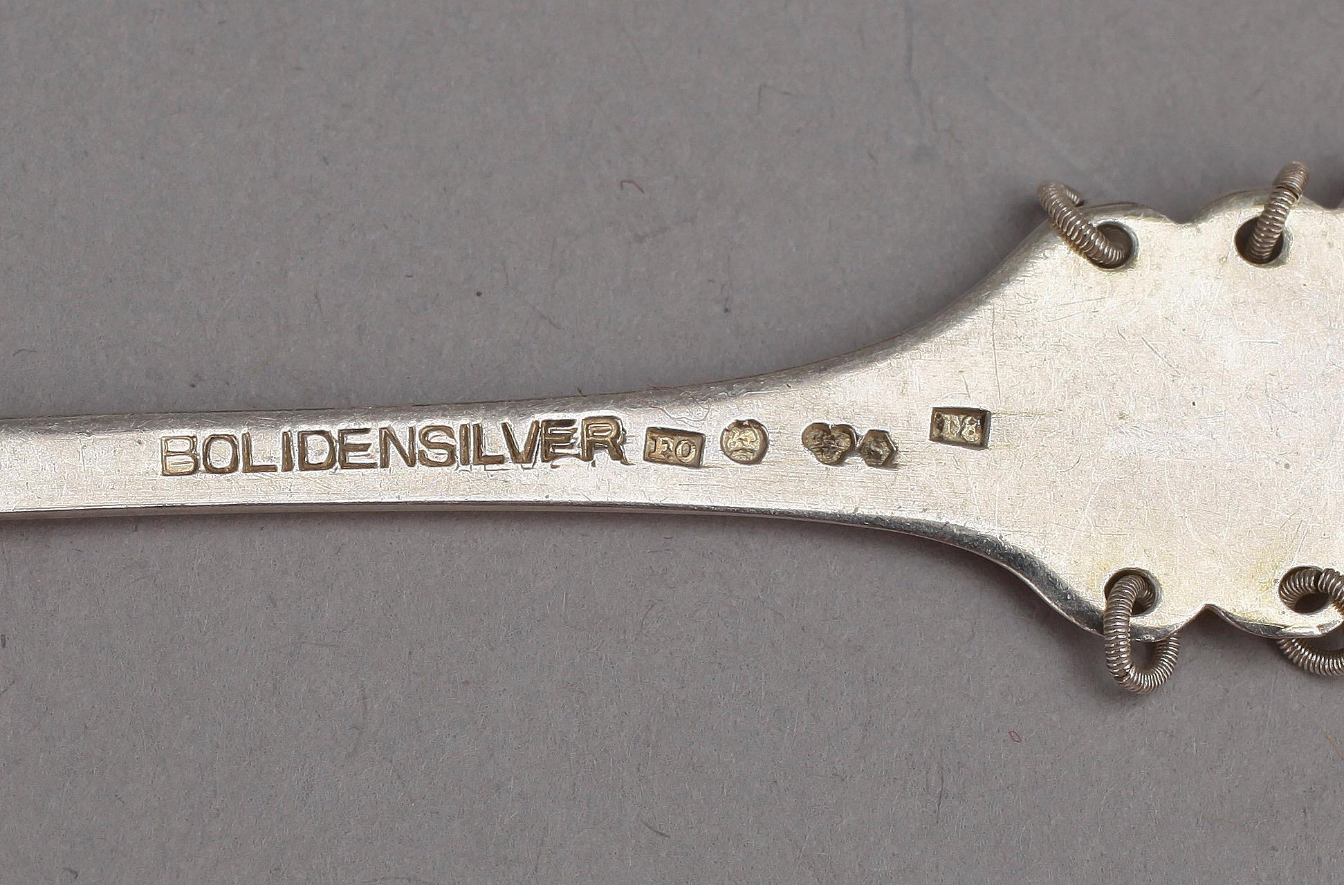 PARTI SILVER, 26 delar, bla Bolindersilver, Sverige, 1900-tal. Totalvikt 480 g.