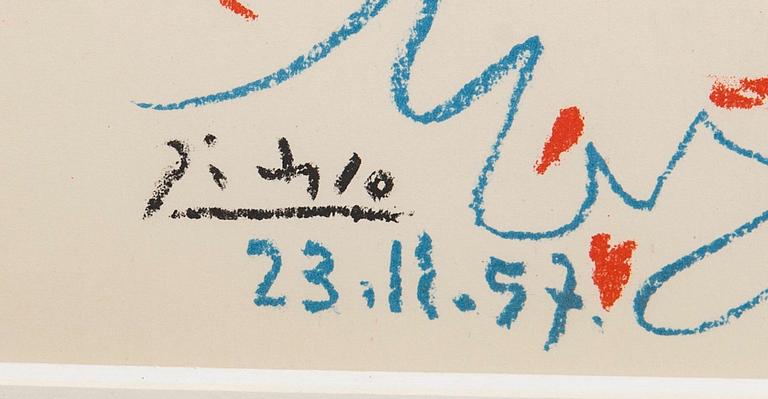 Pablo Picasso, "The Little Bullfight" from the 20th Century 1971.