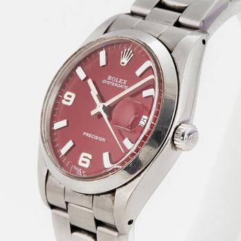 ROLEX, Oysterdate, Precision, armbandsur, 34 mm,