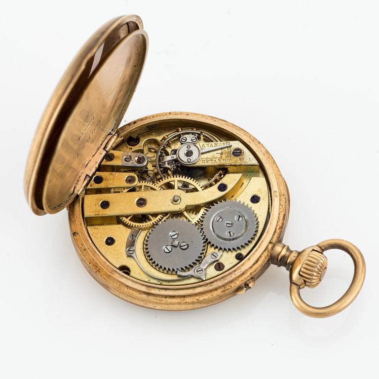 Ladieäs pocket watches, 2 pcs, 34 mm.