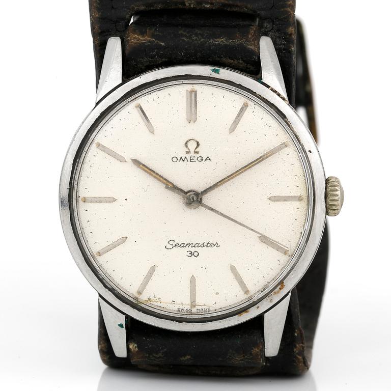 ARMBANDSUR, herr, 'Seamaster 30', Omega, Schweiz, ca 1960.