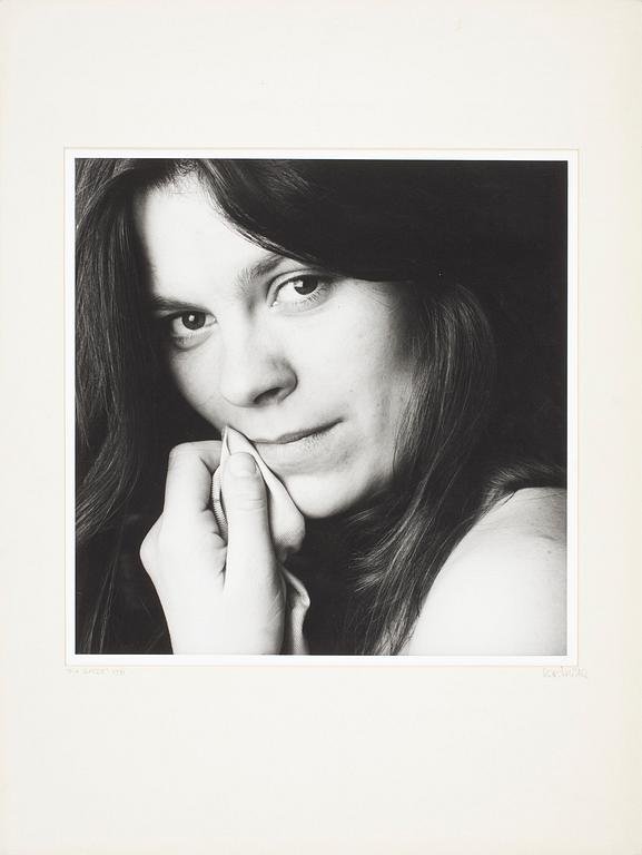 LAZLO VIDA, fotografi, sign och dat 1981.