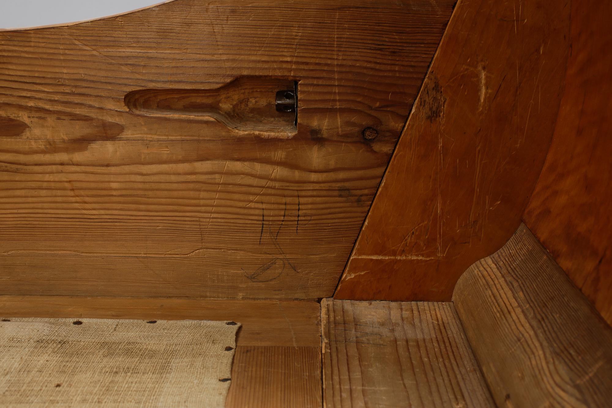 SÄNG, 1800-talets mitt. Senempire.