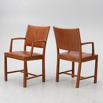 Six amchairs, Ernst Bergholm, Västervik, mid-20th century.