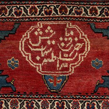 A 'Khan carpet' Chahar Mahal va Bakhtiari carpet of Safavid 'vase' design, West Persia, c. 774 x 423 cm.