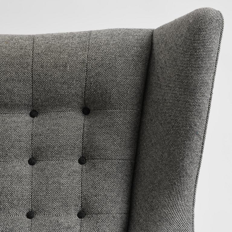 Hans J. Wegner, a "Bamse" (Papa Bear) armchair with ottoman, PP Møbler, Denmark.