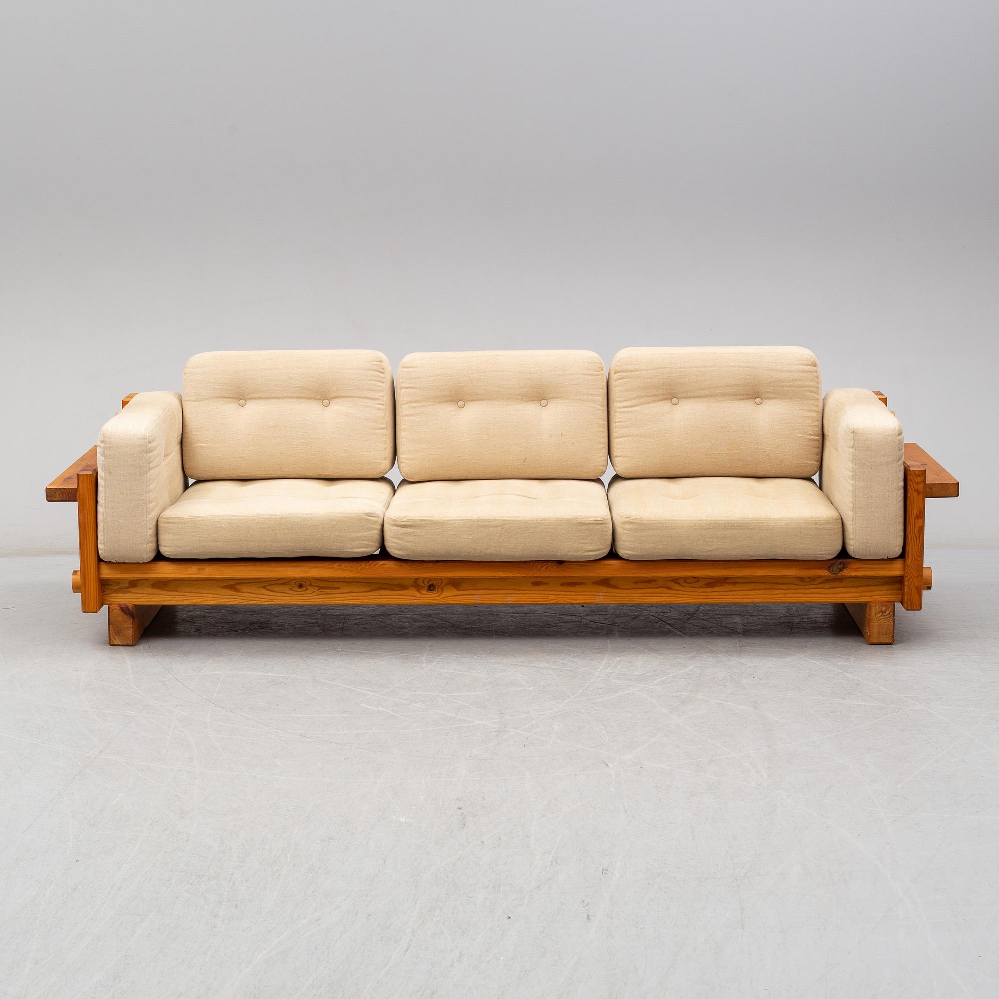 YNGVE EKSTRÖM, soffa, "Dymling", Swedese, troligen 1970-tal.