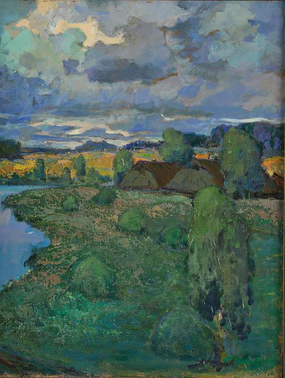 Roman Nyman, By the lake.